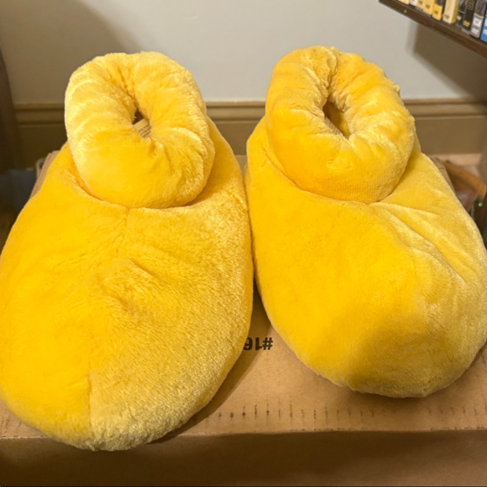 Cozy Mickey Plush Slippers